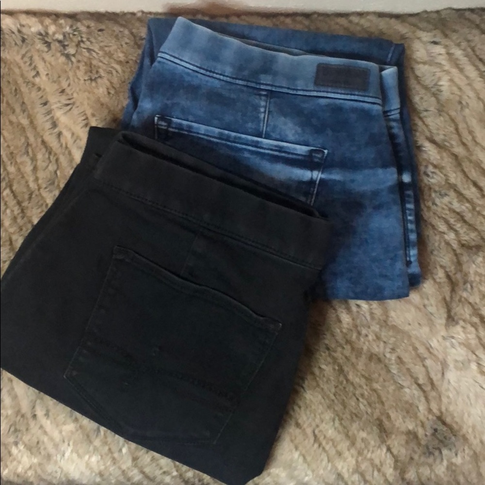 2 pair of Denim Joggers